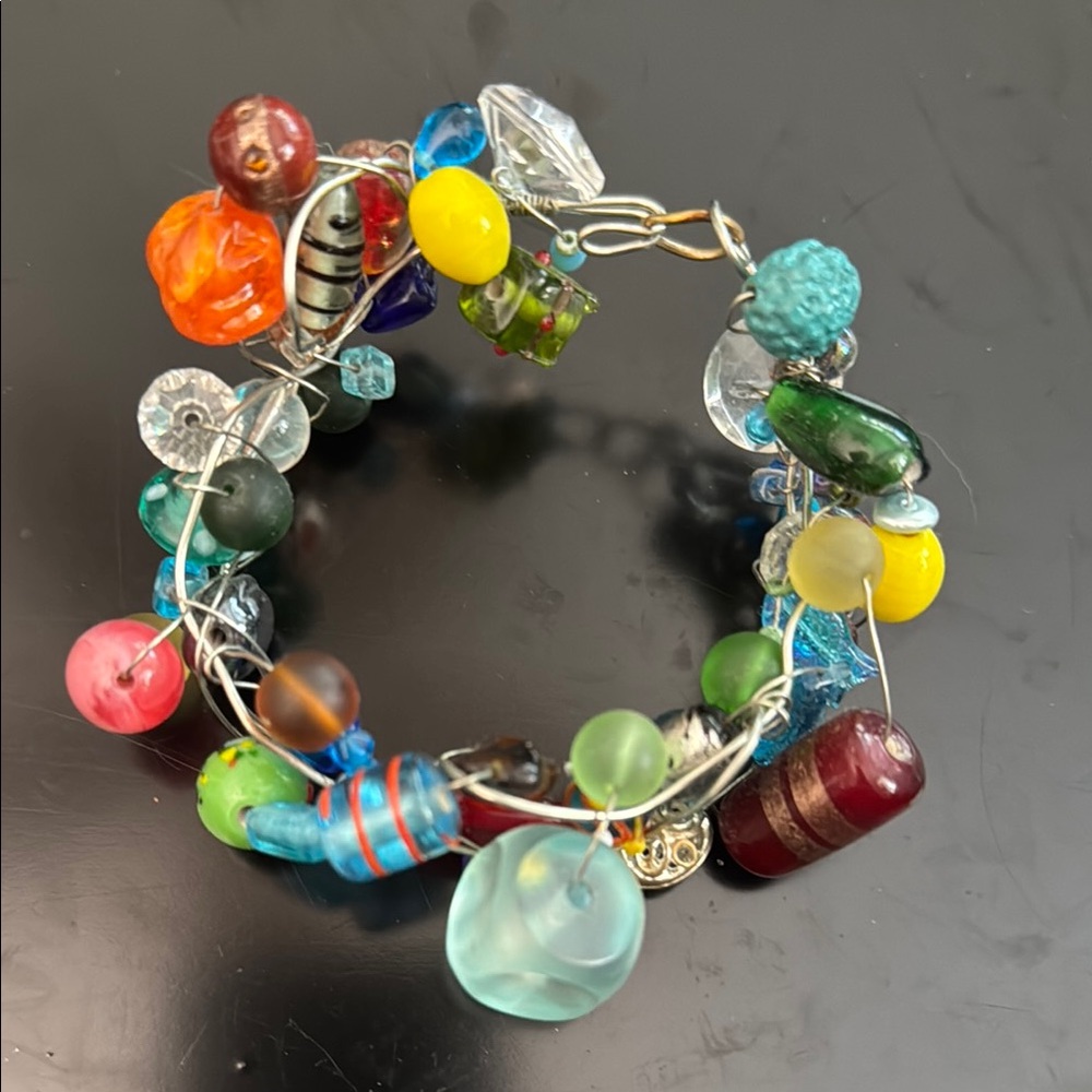 Colorful Handmade Beaded Bracelet